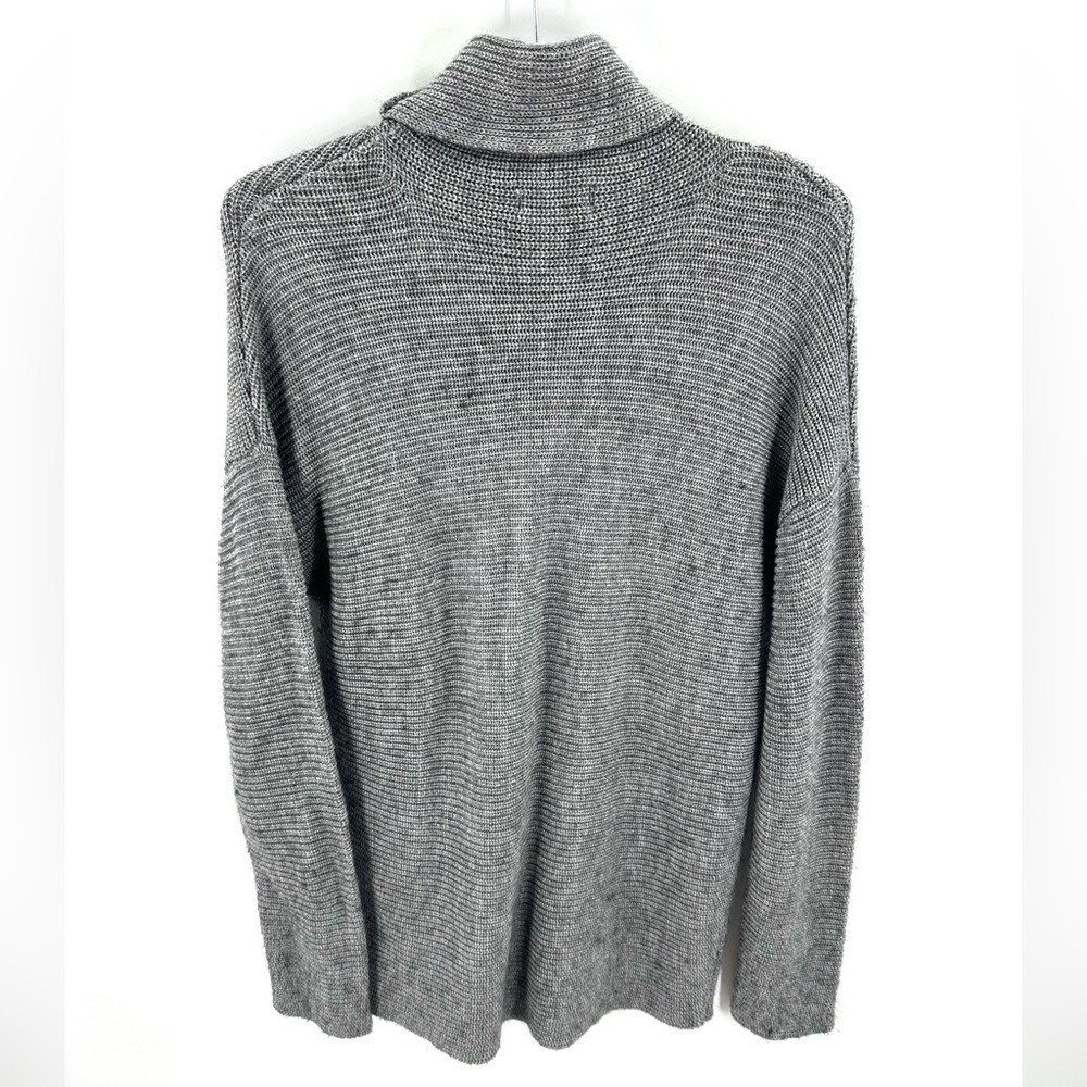 Lovers + Friends Turtleneck Sweater Women Small Wool Blend Ribbed Oversized Cozy - Picture 4 of 10